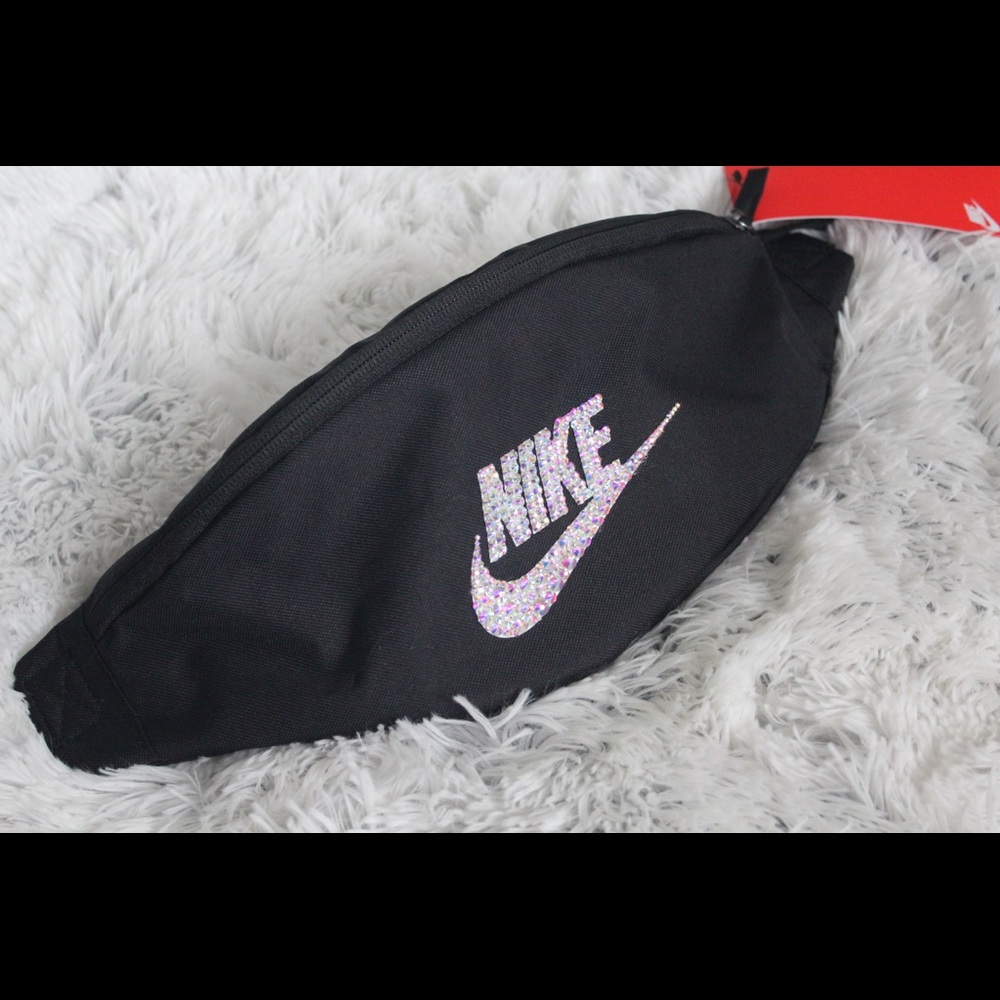 Custom Rhinestone Nike Fanny Pack (3 sections!!)